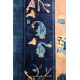 Art Deco Oriental Rug Blue Color on Sale 