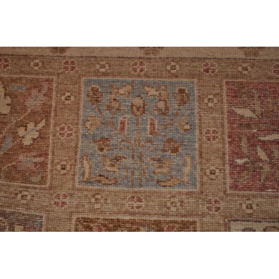 Extra Large 10' X 14' Garden Design Soft Colors  Hand Knotted Rug