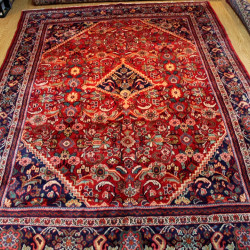 9' X 13' Persian Tabriz Rug