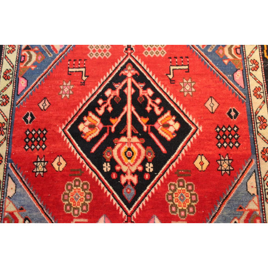 15' Long Caucasian ANTIQUE Shirvan Design Qarabagh Handmade Kazak Design Karabakh