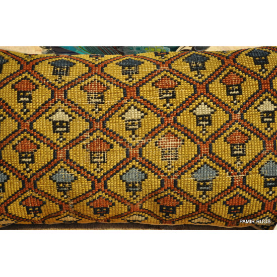An Antique Caucasian Antique Gold Pillow