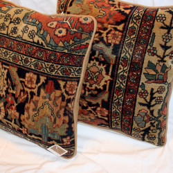 Elegant Pair of Handmade Faharan Pillow