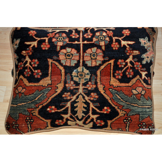Large Sarouk Farahan from 19th Century Pillow