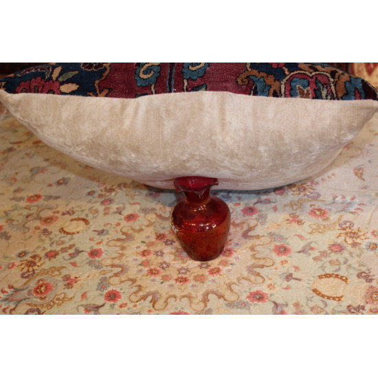 Large Handmade Pillow Kashan