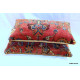 Antique Kashan Handmade Pillow