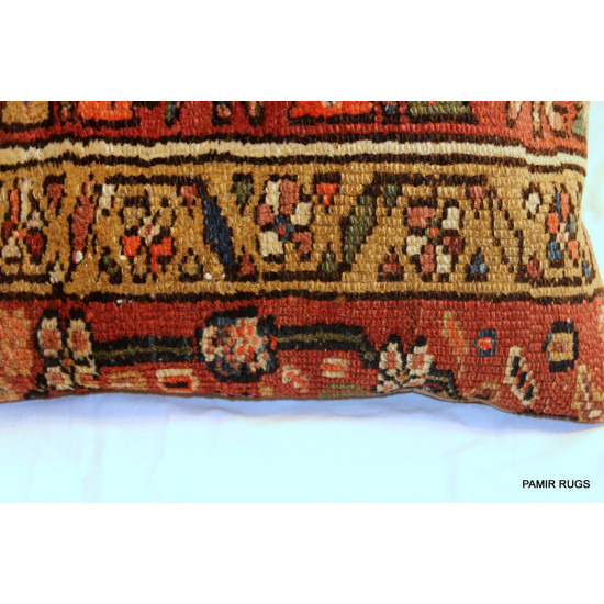 PAIR OF Antique Persian Serab Kurdish Pillow