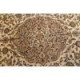 ANTIQUE PERSIAN RUG 10'x14' Authentic Nain Circa 1930's Beige GOLD Floral Design