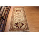 Handmade Persian Oriental Rug Beige background 6 ft. Hall Runner 