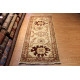 Handmade Persian Oriental Rug Beige background 6 ft. Hall Runner 