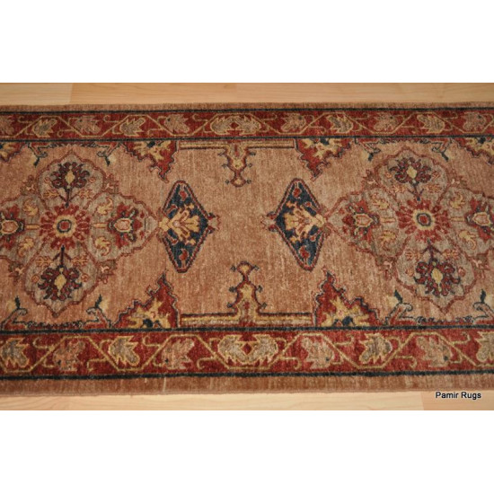 Authentic Persian Hall Runner Camel Color