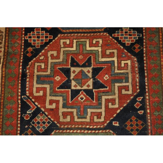 19th Century Caucasian Moghan Kazak Rug