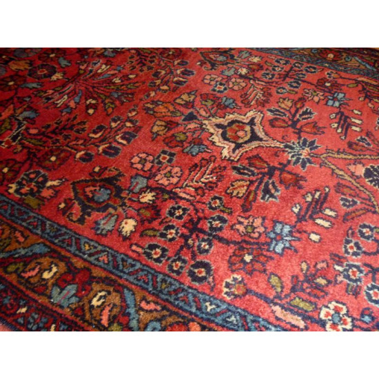 7 Ft. Long Hall Runner Antique Persian Sarouk Lilihan Handmade