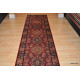12' Long High Quality Hall runner red, navy