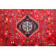 Persian Hall Runner Red Background Heriz Design 