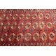 Antique Handmade Turkmen Tekke Bukhara Rug 4' x 6' authentic