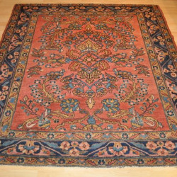 Antique Persian Lilihan Sarouk Design Rug