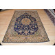 Silk & Wool Authentic Persian Tabriz 5' X 8' Pictorial Rug 
