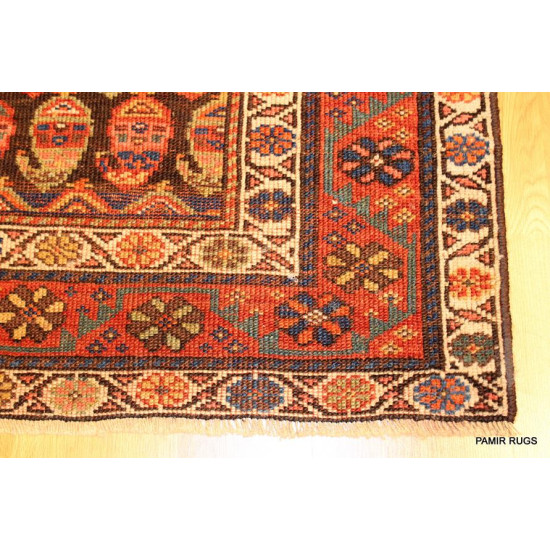 Circa 19th Century Tribal Persian Rug, Butteh Northwest Persia.