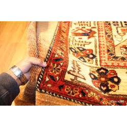 5' X 7' Persian Rug, Handmade Tribal Serab Heriz and Kurdish Rugs