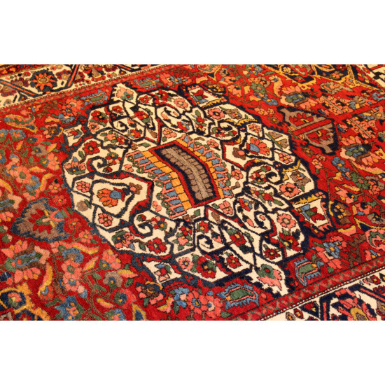 Antique Persian Bakhtiari Rug 