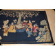 Chinese pictorial 5x8 Antique 8 gods antique rug, Eight Immortals