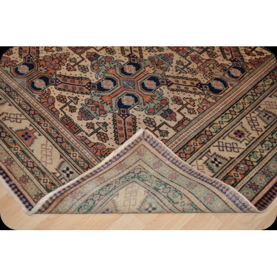 Caucasian Design Handmade Persian Rug
