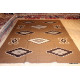 Indian Navajo Design Blanket Handmade 6'6" x 9'6" Wool Rug 