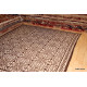African Hand Woven Rug Brown & White Indian Navajo Design