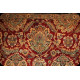 8' X 10' Handmade Persian Floral Rug Red background