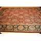 8' X 10' Handmade Persian Floral Rug Red background