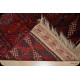 Antique Large Red Background Turkmen Rug