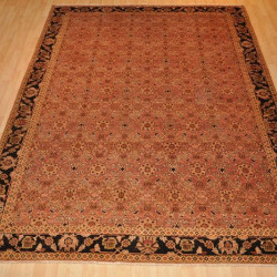 8' X 10' Fine Quality Handmade Brown & Copper Color Rug 