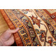 Authentic Handmade Rust Color Kazak Design Rug 