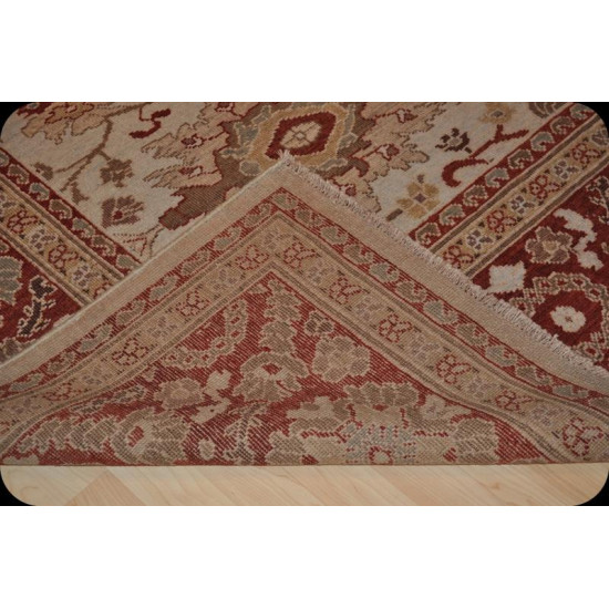 8' X 11 Elegant Authentic Persian Handmade Rug beige color