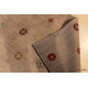 8' X 10' Tibitan Rug. Handmade Camel Color. Wool Area Rug.