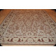 Genuine Handmade 9' X 12' Eggplant Brown Color Persian Knotted Rug
